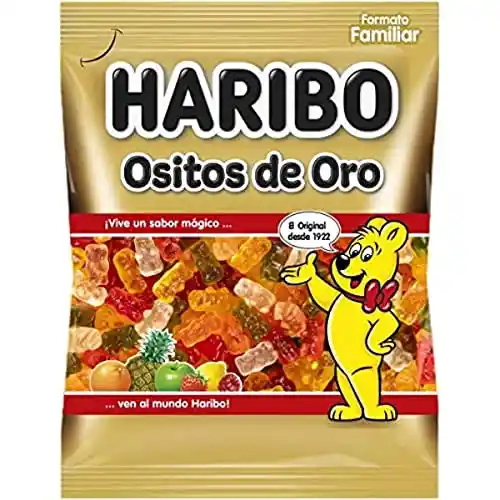 Pack 3x250g golosinas Ositos de Oro Haribo (PROMO 3x2)