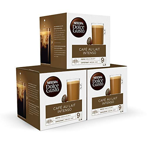 Pack 48 cápsulas Nescafé Dolce Gusto Café con leche Intenso