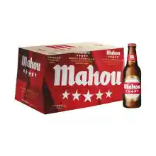 48x botellines Mahou 5 Estrellas Cerveza Especial 25cl