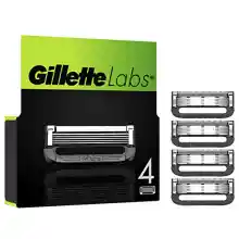 Pack 4x Cuchillas de recambio Gillette Labs
