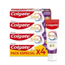 Pack 4x Pasta Dientes Colgate Total Prevención Activa