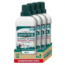 Pack 4x Sanytol Desinfectante Textil 500ml