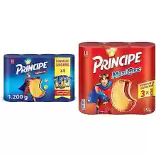 Pack 4x300g Galletas Príncipe Original + Pack 3x250g Galletas Principe Maxi Choc
