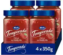 Pack 4x350g Mermelada de temporada de Fresa HERO - El bote a 1,31€