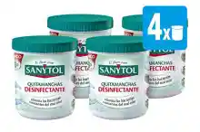 Pack 4x450g Sanytol Quitamanchas Desinfectante Polvo