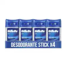 Pack 4x70ml Desodorantes Gillette Cool Wave