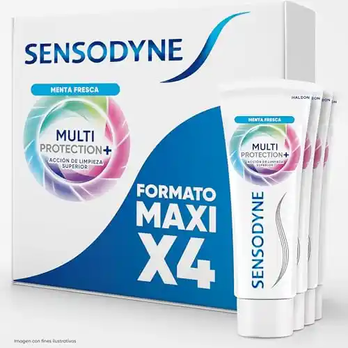 Pack 4x75 ml Pasta de Dientes Sensodyne Multiprotección