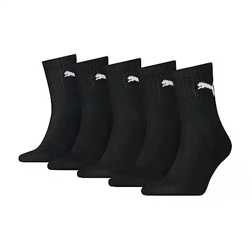Pack 5 Calcetines Deportivos Cortos PUMA Unisex con suela antideslizante