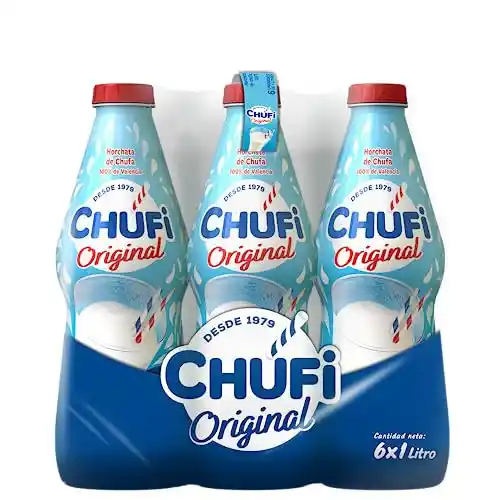 Chufi Original Horchata de Valencia Pack 6 x 1L