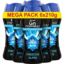 Pack 6 x 210g Lenor Unstoppables Potenciador De Fragancia Para El Lavado