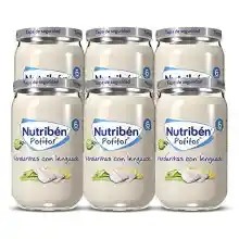 Pack 6 x 235 g Nutribén Potitos de Verduritas con Lenguado desde 6 Meses
