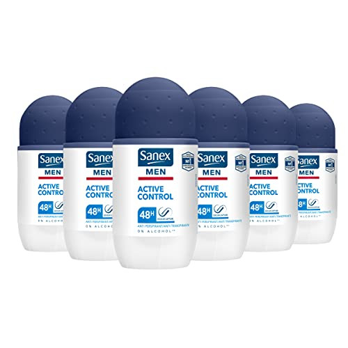 Pack 6 x 50 ml Desodorante Sanex Men Active Control