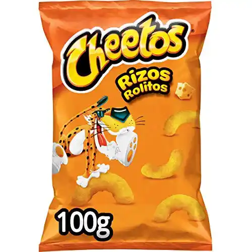 Pack 6x Cheetos Rizos Aperitivo de Maíz Horneado 100g