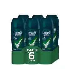 Pack 6x Desodorante Rexona Advanced Protection para hombre