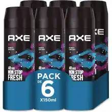 Pack 6x Desodorantes AXE Marine 150ml - 1,98€ la unidad