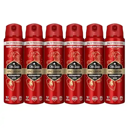 Pack 6x Desodorantes Old Spice Epic Legend 150ml