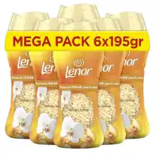 Pack 6x Lenor Unstoppables Perlas Ropa 195g
