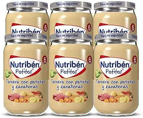 Pack 6x Nutribén Potitos 250g