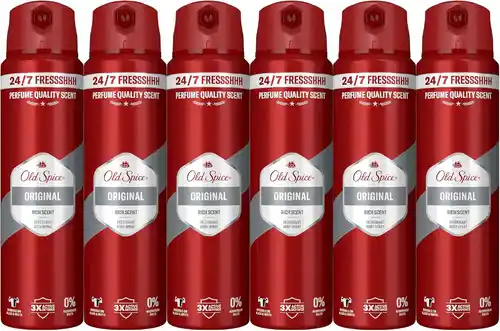Pack 6x Old Spice Desodorante Original 150ml