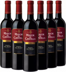 Pack 6x vino Mayor de Castilla Roble D.O Ribera del Duero