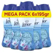 Pack 6x195g Perlas Perfume Lenor UNstoppables