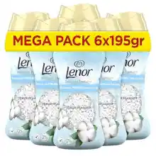 Pack 6x195g Perlas Perfume Ropa Lenor Unstoppables