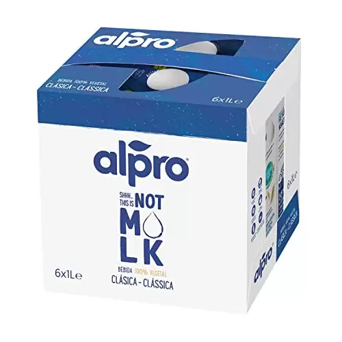 Pack 6x1L Alpro Bebida de Avena 100% Vegetal - THIS IS NOT M*LK Clásica