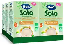 Pack 6x300g Hero Solo Papilla Multicereales Ecológica