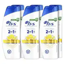 Pack 6x300ml Champú H&S Citrus Fresh