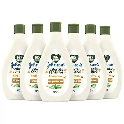 Pack 6x395ml Champú Johnson's Naturally Sensitive