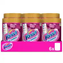 Pack 6x400gr Vanish Oxi Advance Quitamanchas: Elimina Olores y Evita Desteñidos