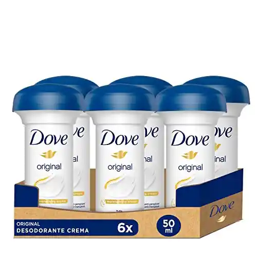 Pack 6x50ml Desodorante en Crema DOVE