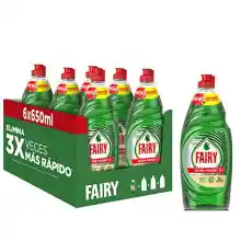 Pack 6x650ML Fairy Ultra Poder Original