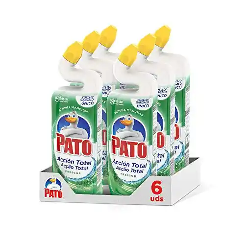 Pack 6x750ml PATO WC Power Frescor Total Limpiador Para Inodoro