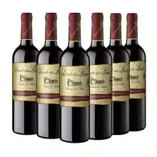 Pack 6x750ml vino Señorío de los Llanos Crianza