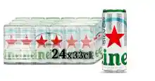 Pack 72 latas de cerveza Heineken Silver