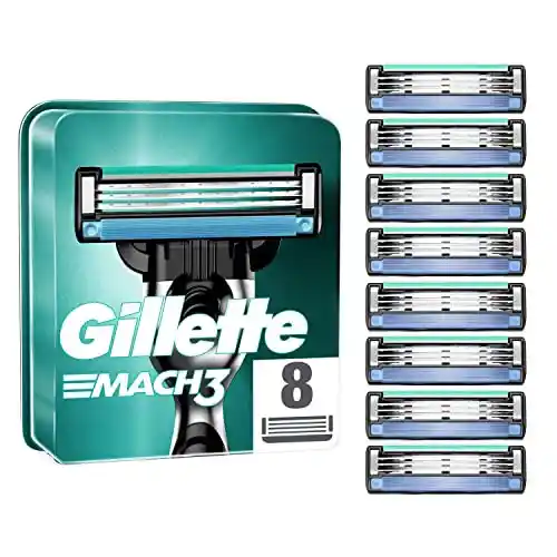 Pack 8 cuchillas de recambio Gillette Mach3