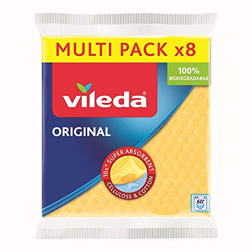 Pack 8 paños Vileda 142274 Alta Absorción hasta 100 ml