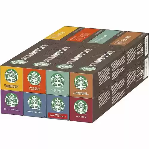 Pack 80 cápsulas Starbucks Selección Nespresso