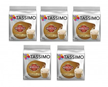 Pack 80 cápsulas TASSIMO Marcilla Café con Leche