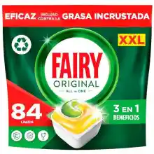 Pack 84x Cápsulas Lavavajillas Fairy Original Todo En Uno