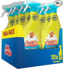 Pack de 10 detergente spray multiusos Don Limpio
