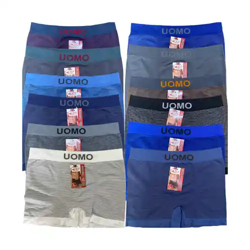 Pack de 12 Calzoncillos Boxer UOMO (1,24€ la unidad)