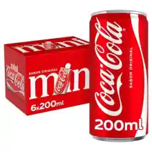 Pack de 12 Coca-Cola Sabor Original Refresco de Cola Mini (200 ml)