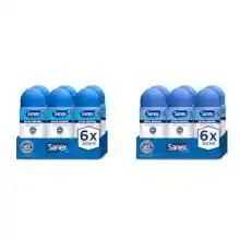 Pack de 12 Desodorantes Sanex Dermo Extra Control Roll-On
