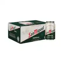 Pack de 12 latas San Miguel Especial (33 cl)