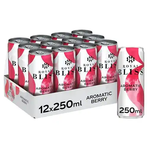 Pack de 12x250 ml de Tónica Royal Bliss Aromatic Berry