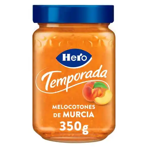 Pack de 12x350 g Hero Mermelada de Melocotón de Murcia de Temporada (a menos de 1€ el bote)