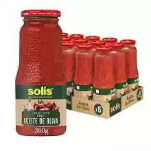 Pack de 15 x 360g SOLÍS Tomate Frito con Aceite de Oliva