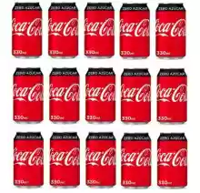 Pack de 15x Coca Cola Zero 33cl